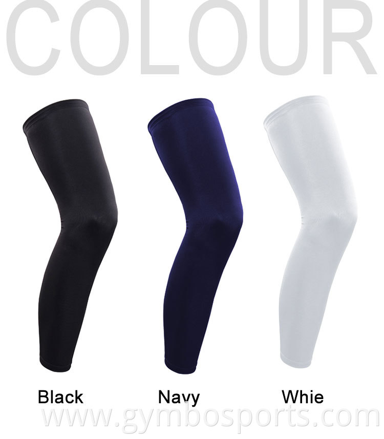 Sport Professional Custom Logo Compression Elastic Basketball Knee Sleeve Support Brace Pads